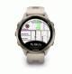 Forerunner 970 - Soft Gold Titanium with French Grey Case and French Grey/Translucent Indigo Band -010-02969-12- Garmin